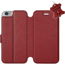 Mobiwear Apple iPhone 6 / iPhone 6s sötétpiros flipes bőr tok (5903226515967) tok és táska