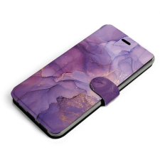 Mobiwear Apple iPhone SE 2020 flip tok - VP20S, lila márvány (5904808136518) tok és táska