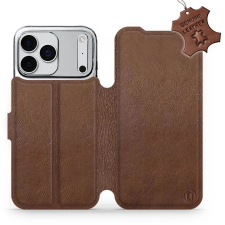 Mobiwear Flip Apple iPhone 17 Pro Max barna bőrtok (5907861325899) tok és táska