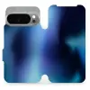 Mobiwear Flip Google Pixel 10 Pro kék árnyalatok tok