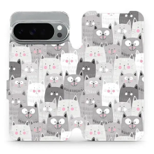 Mobiwear Flip Google Pixel 10 Pro XL cicák tok tok és táska