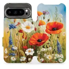 Mobiwear Flip Google Pixel 9 Pro nyári rét tok tok és táska
