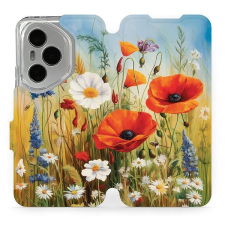 Mobiwear Flip knížkové pro Honor 400 Pro - Letní louka tok és táska