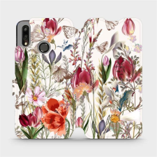 Mobiwear Flip mobile phone case Huawei P Smart 2019 - MP01S Blossoming meadow (5903516751396) tok és táska