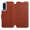 Mobiwear Flip OnePlus Nord 5 barna tok
