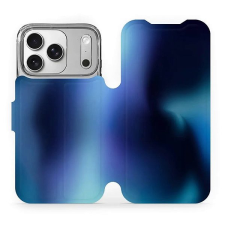 Mobiwear Flip pouzdro pro Apple iPhone 17 Pro modré tok és táska