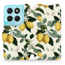 Mobiwear Flip pouzdro pro Motorola Moto G87 - VB02S citrony tok és táska
