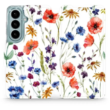 Mobiwear Flip pouzdro pro Samsung Galaxy S26 - MP04S kvítí tok és táska