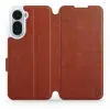 Mobiwear Flip pouzdro pro Xiaomi Redmi A7 Pro - hnědé