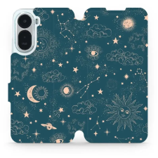 Mobiwear Flip pouzdro pro Xiaomi Redmi A7 Pro - VP14S vesmír tok és táska