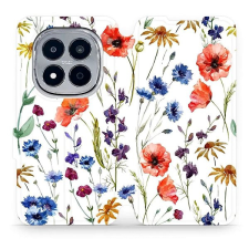 Mobiwear Flip pouzdro pro Xiaomi Redmi Note 15 Pro+ 5G kvítí tok és táska