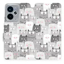 Mobiwear Flip Realme 14T 5G cicák tok tok és táska