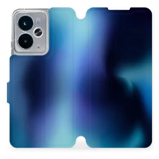 Mobiwear Flip Realme 14T 5G kék árnyalatok tok tok és táska