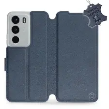Mobiwear Flip Realme C71 kék bőrtok tok és táska