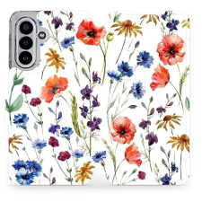 Mobiwear Flip Samsung Galaxy A17 / A17 5G virágok tok tok és táska