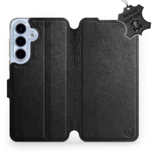 Mobiwear Flip Samsung Galaxy S25 FE fekete bőrtok (5907861675437) tok és táska