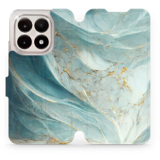 Mobiwear Flip Xiaomi 15T zöldes márvány tok (5907861729468) tok és táska