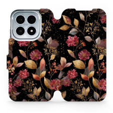 Mobiwear Flip Xiaomi 17 aranyszínű levelek tok (5907861722551) tok és táska