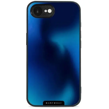 Mobiwear Glossy Apple iPhone 16e fényes tok - kék árnyalat tok és táska