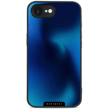 Mobiwear Glossy Apple iPhone 16e fényes tok - kék árnyalat (5906511839236) tok és táska