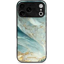 Mobiwear Glossy Apple iPhone 17 Pro Max zöldes márvány fényes tok tok és táska