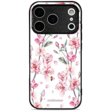 Mobiwear Glossy Apple iPhone 17 Pro virágok fényes tok tok és táska