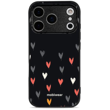 Mobiwear Glossy, fényes, Apple iPhone 17 Pro - Szívek tok és táska