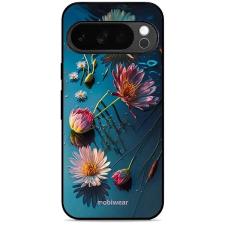 Mobiwear Glossy Google Pixel 10 Pro felszíni virágok fényes tok tok és táska
