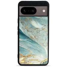 Mobiwear Glossy Google Pixel 8 zöldes márvány fényes tok tok és táska