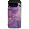 Mobiwear Glossy Google Pixel 9 Pro lila márvány fényes tok