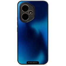Mobiwear Glossy Honor 400 kék árnyalatok fényes tok tok és táska