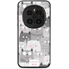 Mobiwear Glossy HONOR Magic7 Pro fényes tok - macskák tok és táska