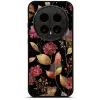 Mobiwear Glossy Honor Magic8 Pro fényes tok - G171G, aranyszínű levelek