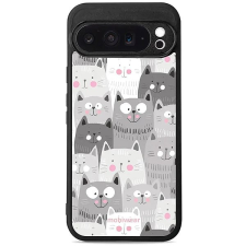 Mobiwear Glossy lesklé pouzdro na Google Pixel 9 Pro XL kočičky tok és táska