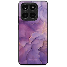 Mobiwear Glossy lesklé pouzdro na Honor X7d fialový mramor tok és táska