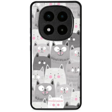 Mobiwear Glossy Poco X7 fényes tok - macskák (5906511918542) tok és táska