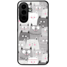 Mobiwear Glossy Samsung Galaxy A27 fényes tok - G045G, macskák tok és táska