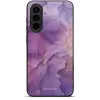 Mobiwear Glossy Samsung Galaxy A37 5G fényes tok - G050G, lila márvány