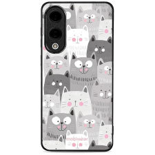 Mobiwear Glossy Samsung Galaxy S25 Edge fényes tok - macskák tok és táska