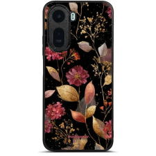Mobiwear Glossy Xiaomi Redmi A7 Pro fényes tok - G171G, aranyszínű levelek tok és táska