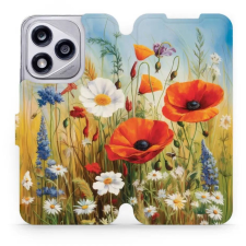 Mobiwear Honor 400 Lite flip tok - nyári rét (5907861002752) tok és táska