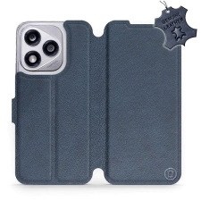 Mobiwear Honor 400 Lite kék bőr flip tok tok és táska