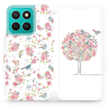 Mobiwear Honor X8c flip tok - fa (5906511900967) tok és táska