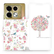 Mobiwear Infinix Note 40 flip tok - fa (5906511887848) tok és táska