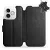 Mobiwear Kožené flip pouzdro pro Honor 600 Lite - černé