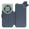 Mobiwear Kožené flip pouzdro pro Honor Magic8 Lite - modré