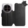 Mobiwear Kožené flip pouzdro pro Honor Magic8 Pro - černé