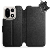Mobiwear Kožené flip pouzdro pro OnePlus 15 černé