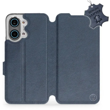 Mobiwear Kožené flip pouzdro pro Xiaomi POCO X8 Pro Max - modré tok és táska