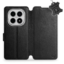 Mobiwear Kožené flip pouzdro pro Xiaomi Redmi Note 15 5G černé tok és táska